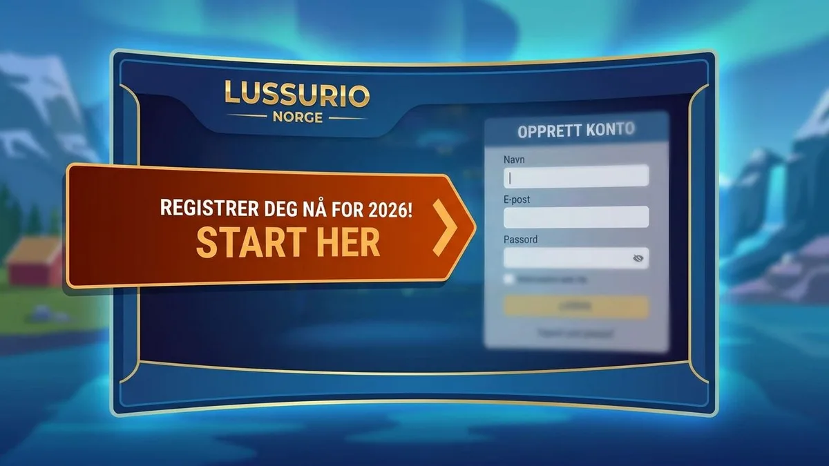 Registrering med bonus hos Lussurio